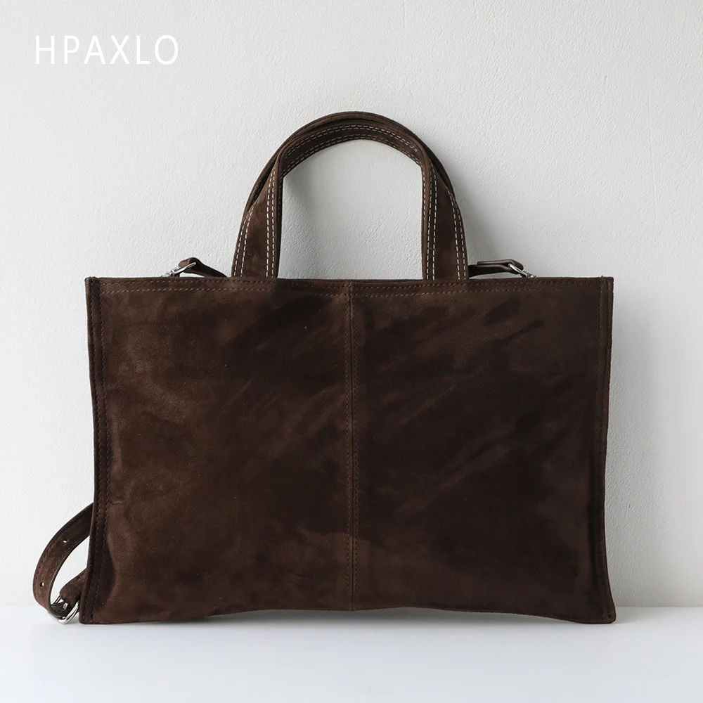 

Минималистичная мягкая замшевая сумка-конверт в стиле ретро, женская сумка через плечо, сумка из натуральной кожи, дизайнерская роскошная сумка, женская сумка