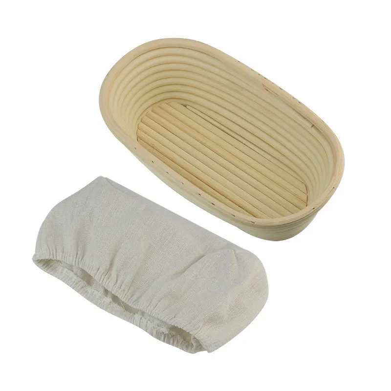 Household Bread Fermentation Basket, European Banneton Proofing Bowl for Baking