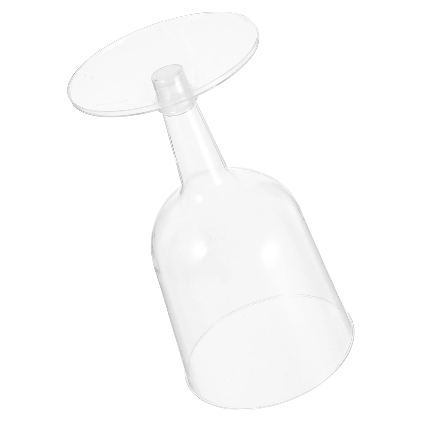 

20pcs Clear Wine Cups Disposable Plastic Cocktail Cups Party Supplies Cold Beverage Juice Reusable Transparent Margarita Glass