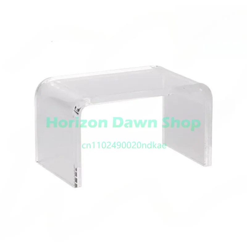 Acrylic Transparent Frame Handmade Model Desktop Cosmetics Storage Rack Elevated Base Toy Perfume Kitchen Organizer Shelf