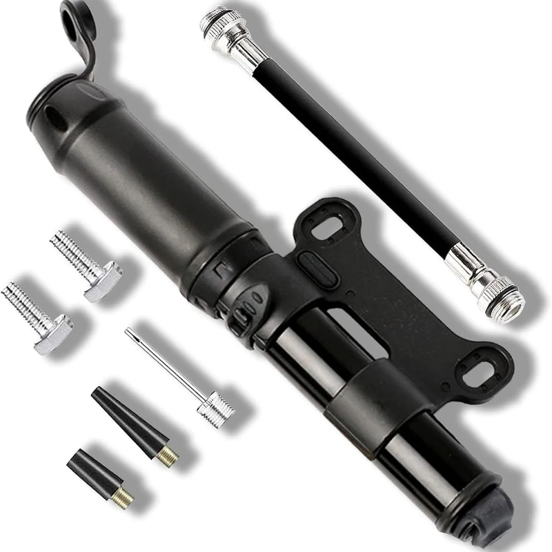 Bicycle Pump 100Psi High Pressure Bicycle Hand Mini Air Pump Tire Inflator Schrader Presta Valve MTB Road Cycling Pump