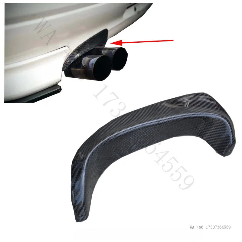Car modification suitable for Nissan S15, carbon fiber exhaust tip accessory