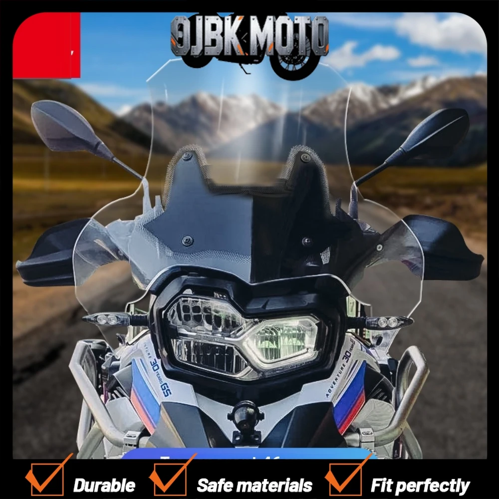 【Perfect fit】For BMW F750GS F850GS Windshield Modification Windshield Front Windshield Mirror Height and Widening W Factory