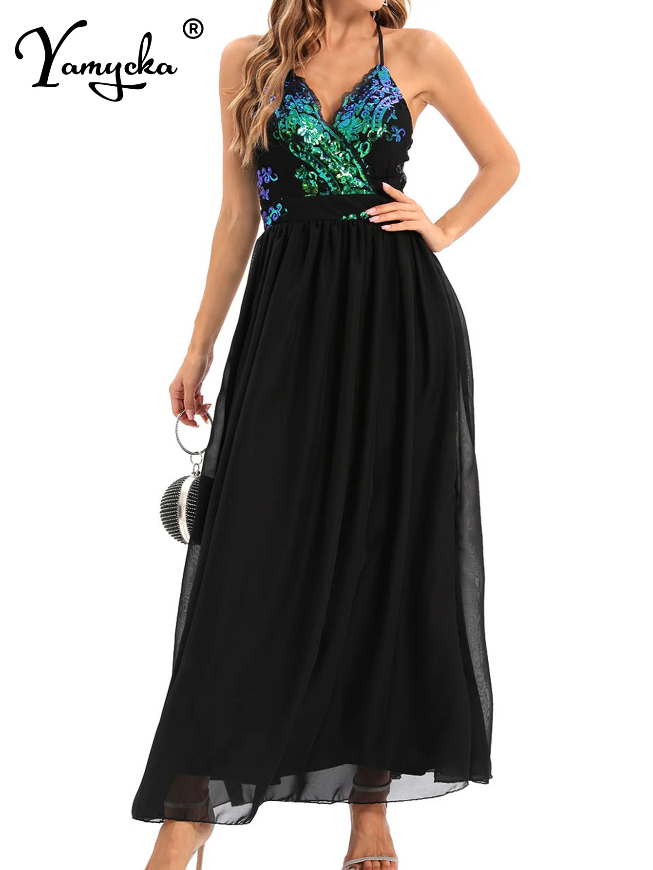 Sexy Backless Slip …