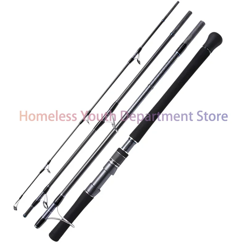 2.38M Poping Travel Fishing Rod 4-Section Design fishing gear