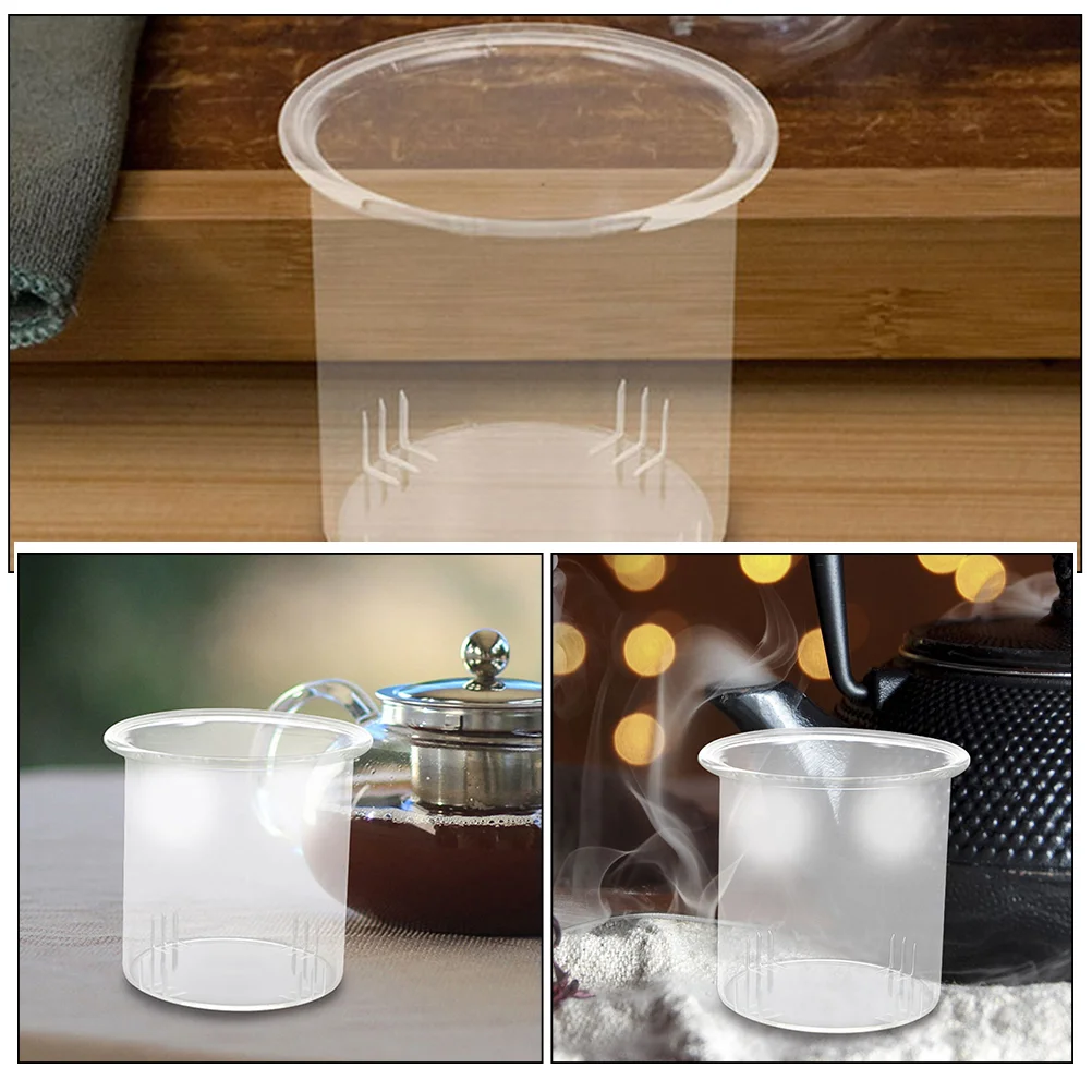 

Sturdy Glass Tea Strainer Rustproof Loose Leaf Filter Infuser Practical Gift Accessory