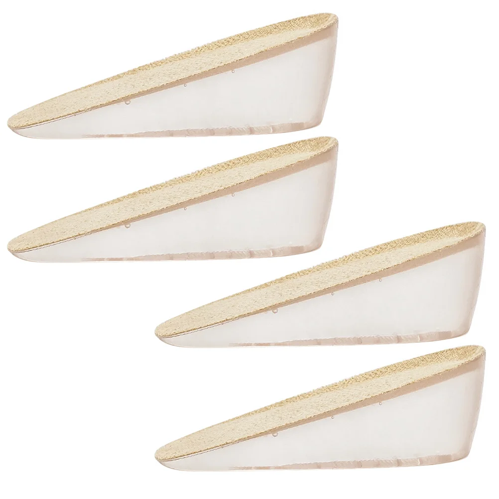 

2 Pairs Shallow Mouth Heightening Insoles Pads Indoor Gel Increasing Inserts
