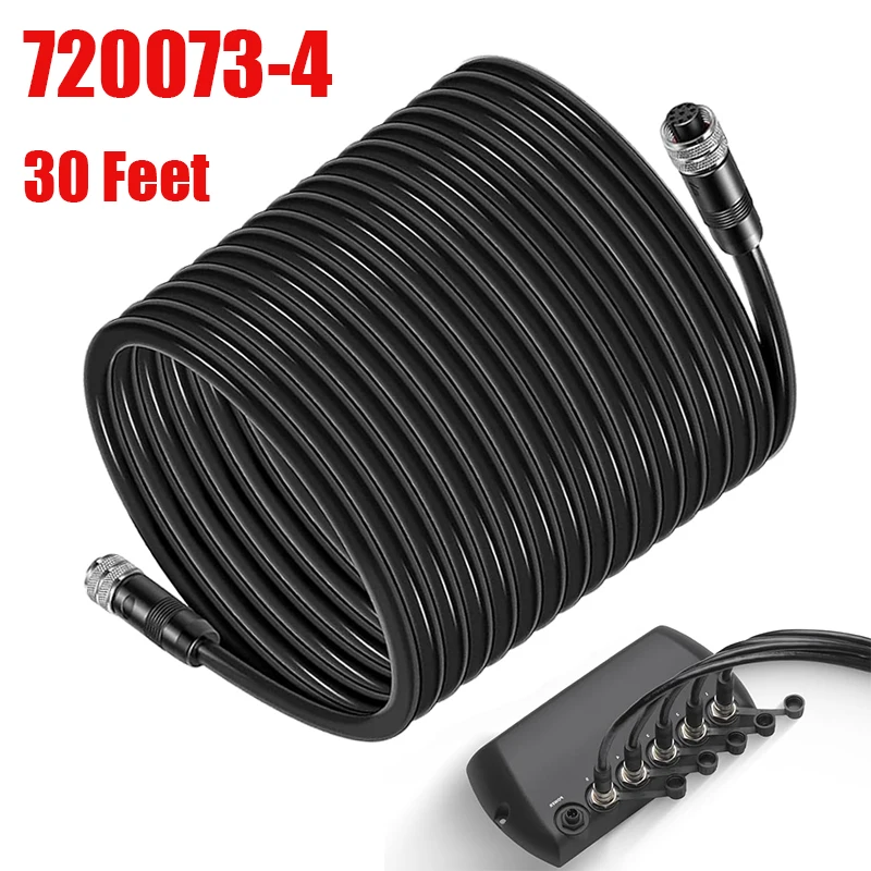 

Replacement for Humminbird 720073-4 AS EC 30E Ethernet Cable, Compatible with SOLIX, HELIX G2N, HELIX G1, ONIX, ION Series