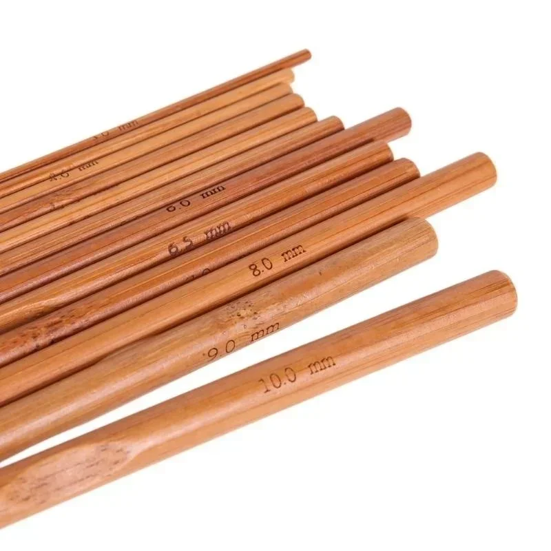 12pcs/set Bamboo Crochet