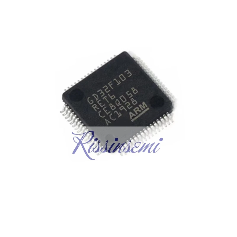 3PCS-20PCS GD32F103RCT6  GD32F103RET6 GD32F103RGT6 32F103 LQFP-64 ARM Cortex-M3 32BIT MCU NEW and Original in Stock