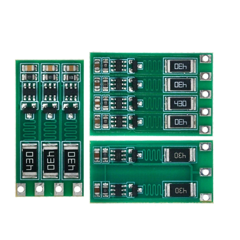 2S 3S 4S Balance Board 8.4V 12.6V 16.8V 18650 Polymer Li-ion Lithium Battery Balancer BMS 100mA Balanced Current diy electronic