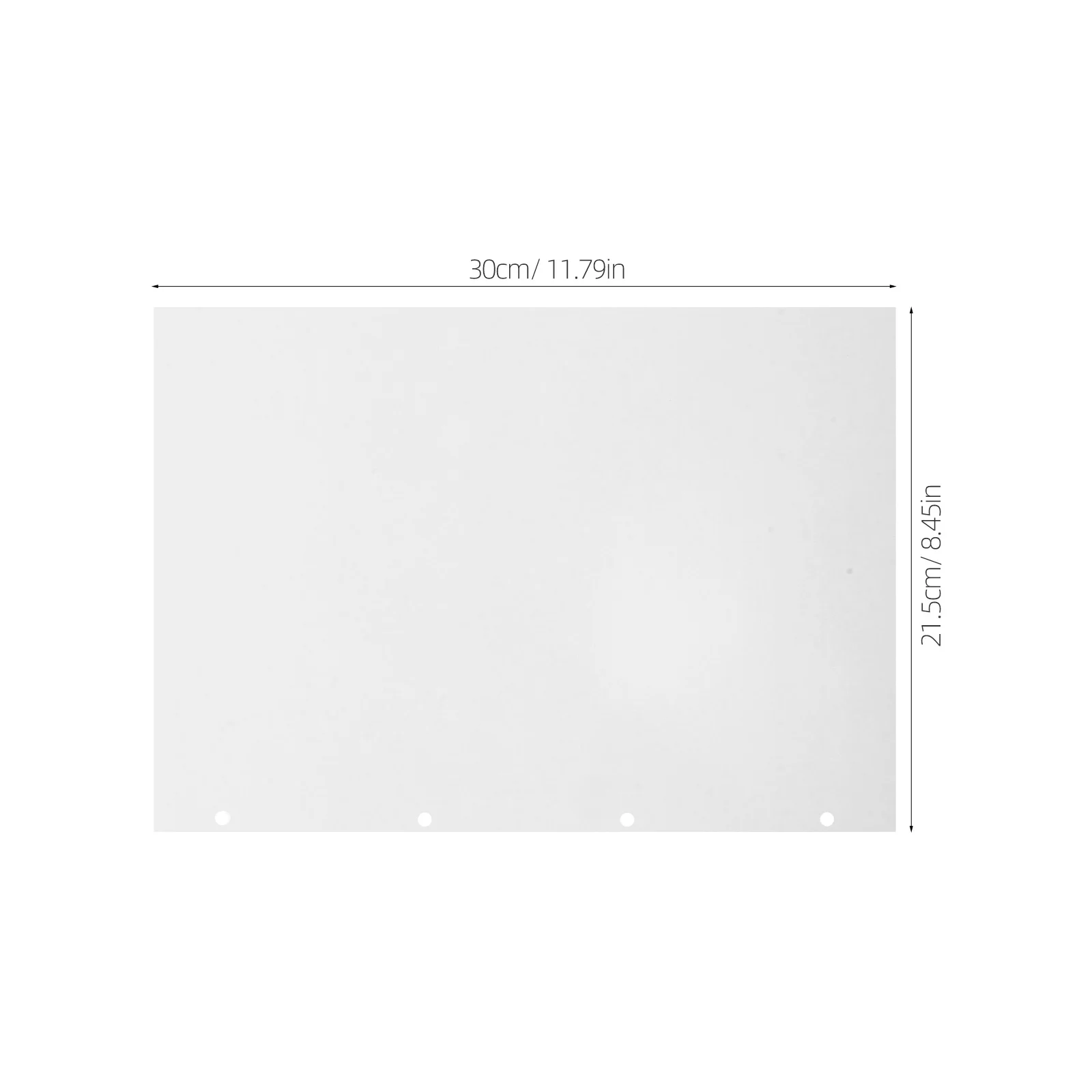 40 قطعة A4 أوراق فضفاضة الموثق ورقة إعادة الملء استبدال صفحات على الوجهين سجل القصاصات ورقة مخطط إدراج حشو فارغ #3