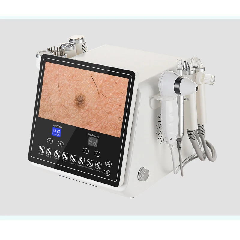 Skin Detection Essence is Introduced Into Face Ozone, Oxygen Spraying and Blackhead Suction Facial Cleanser