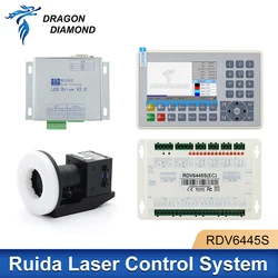 Ruida-Caméra visuelle CCD, RDV6445S, RDV6442S, Contrôleur de système de contrôle RDVision, Machine de découpe laser Co2