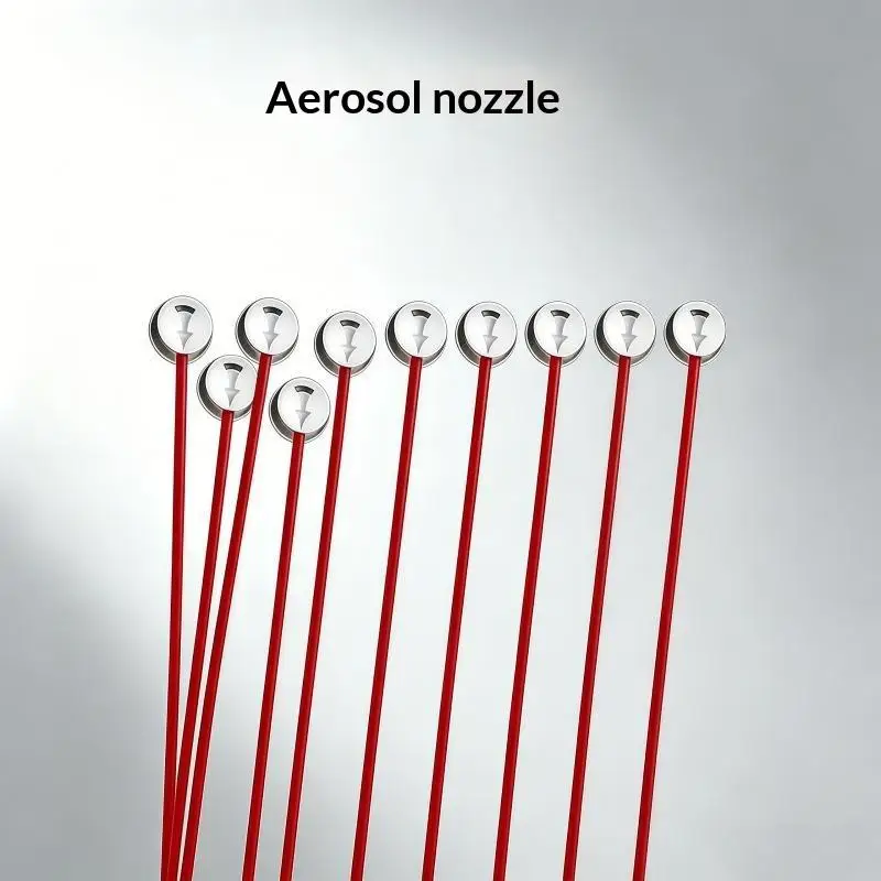 【L】10 PCS Spray-Paint Caps Fit Female Cans,Needle Cap-Spray Can Nozzle-Spray Paint Nozzles-Spray Paint Tips Red Thin Tube