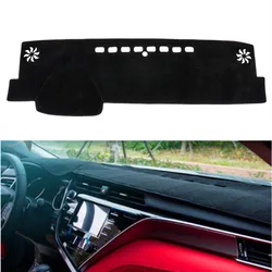 Car Dashboard Cover Mat Dashmat Sunshade Carpet Rug For Toyota Camry XV70 2018 2019 2020 2021 2022 2023 2024 Anti-UV Accessories