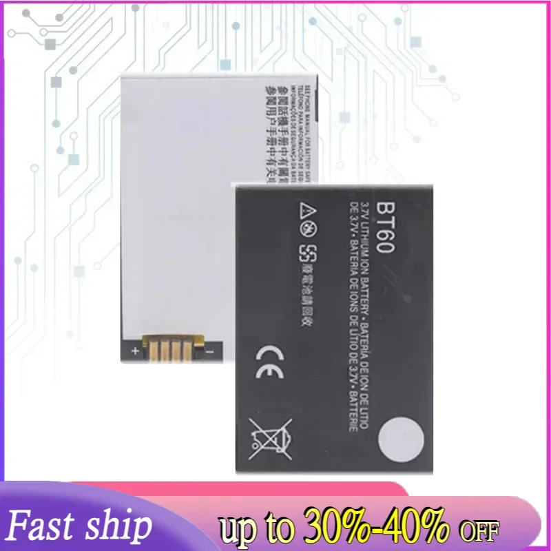 1130mAh Battery BT60 For Motorola W218 W208 W210 A1210 A3000 BT60 ME511 ME502 Q8 V360 V361i V980 C975 E1000 A732 C168