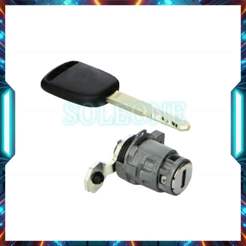 72185-S9A-013 Car Left Door Lock Cylinder with Key For Honda CR-V Element 2003 2004 2005 2006
