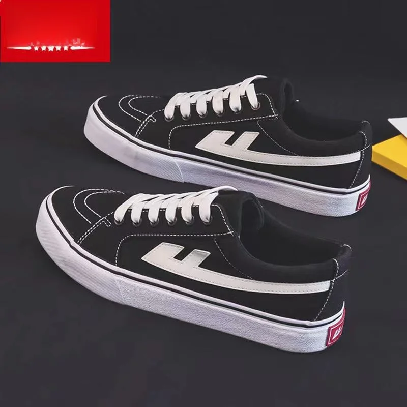 

Breathable Low-Top Canvas oes ex Classic Retro Sle Student Couple Model Bla Comfortable Cloth oes Casual Footwear