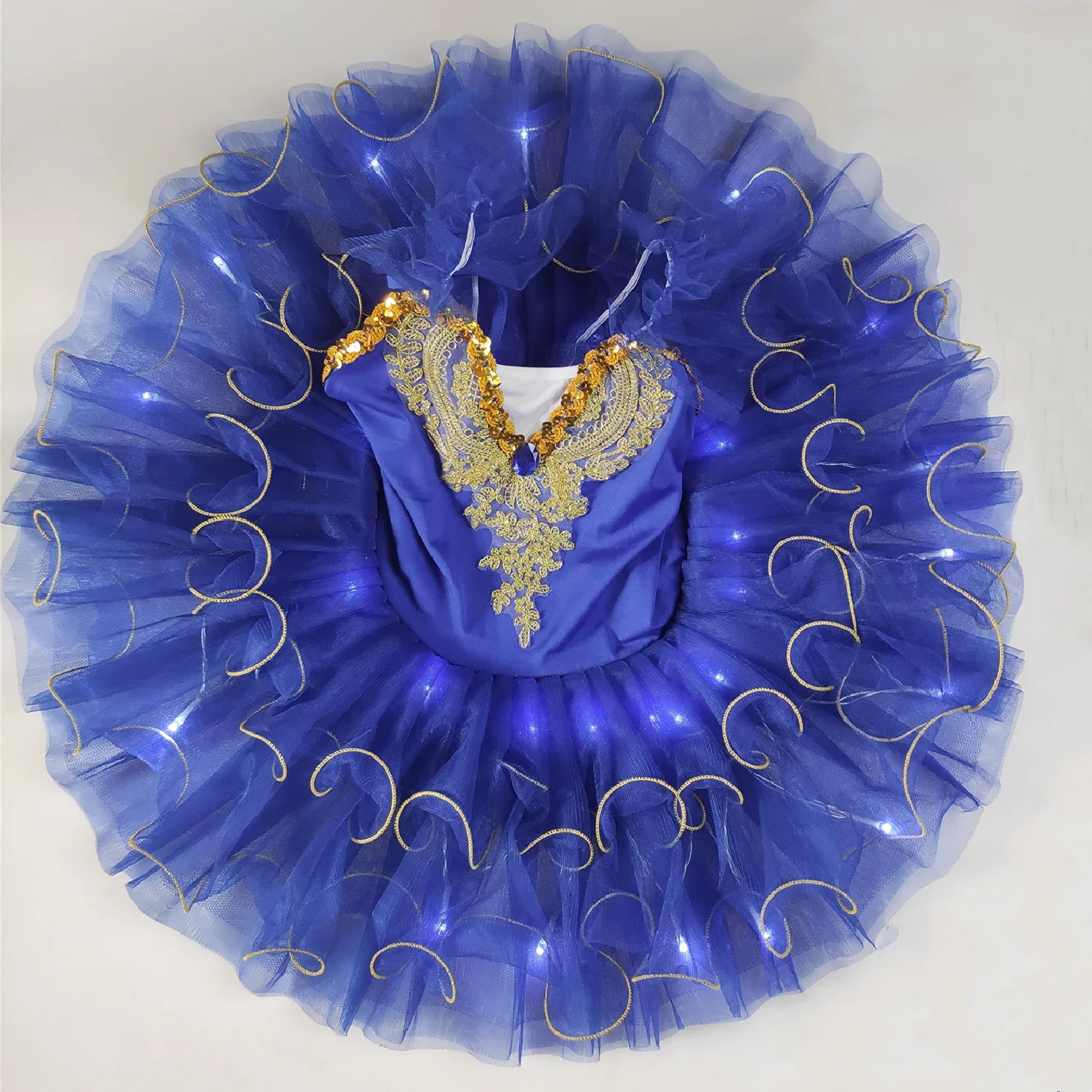 2025rina Naleśnikowa Spódniczka Tutu Dziewczyna Kobieta Dorosła Dziecko Sukienka Baletowa Dziecięce Kostiumy Taneczne Tutu Led