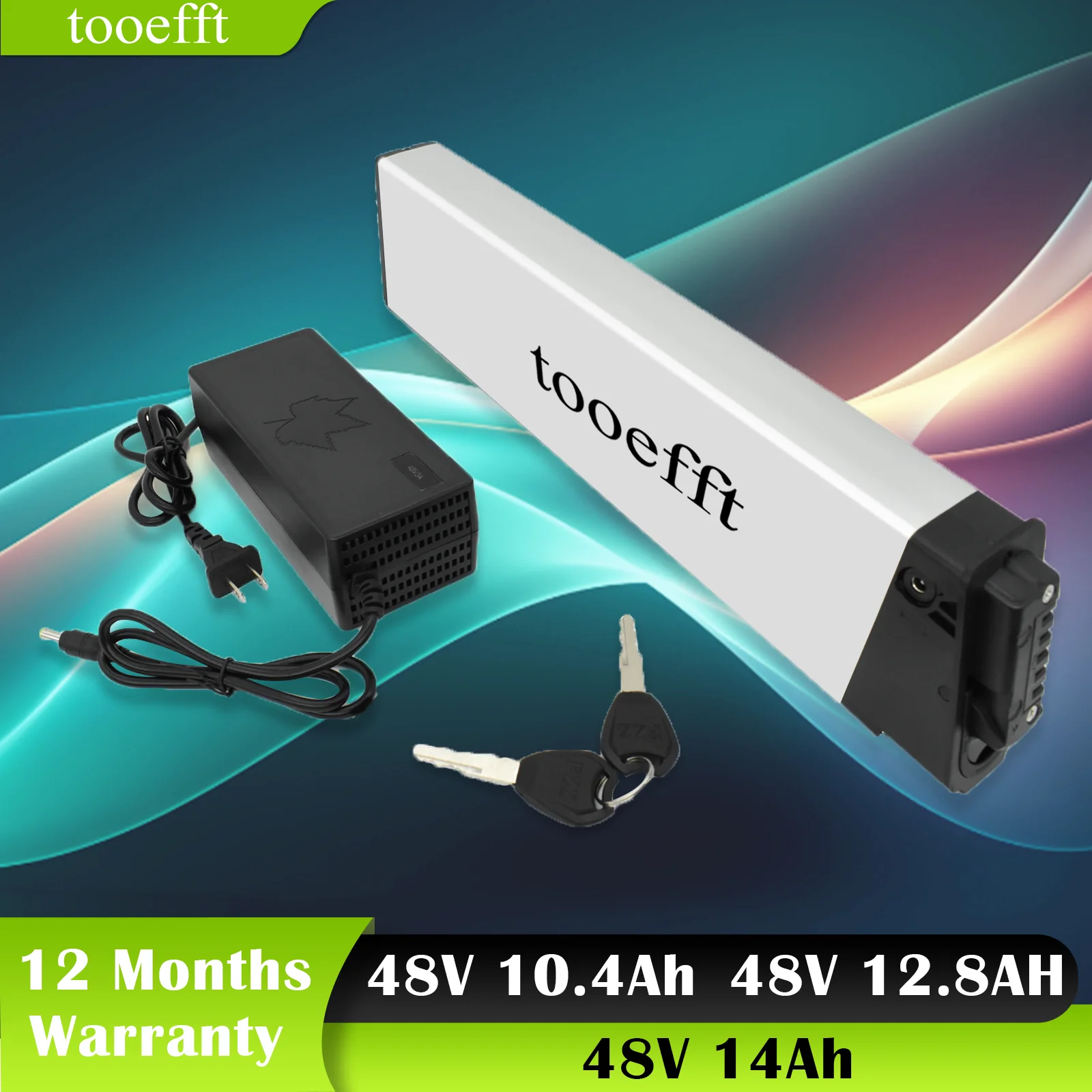 

48V 10.4Ah 14Ah Lithium ion Batteries for Paselec PX6 JINGHMA Fiido M21/ M1 Pro Bezior X500 Pro/M26/X1500/XF200
