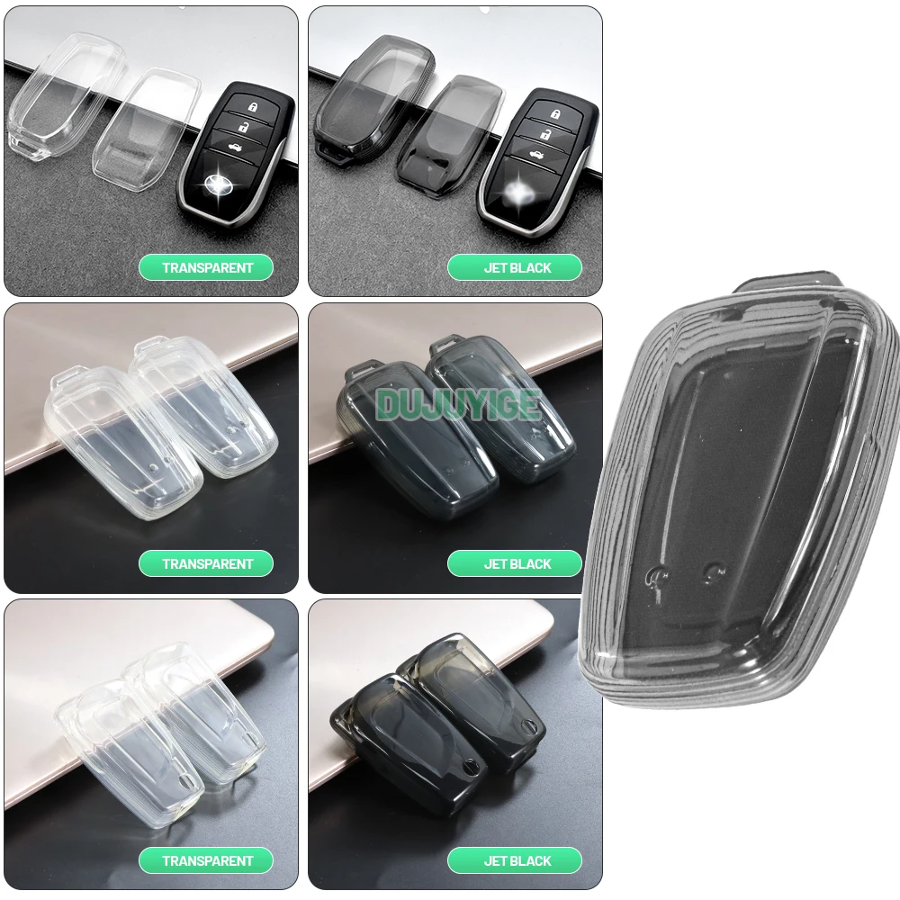 Clear TPU Car Key Case For Toyota Corolla E210 2018-2026 Key Fob Cover Protector Shell Auto Accessories 2019 2020 2021 2022 2023
