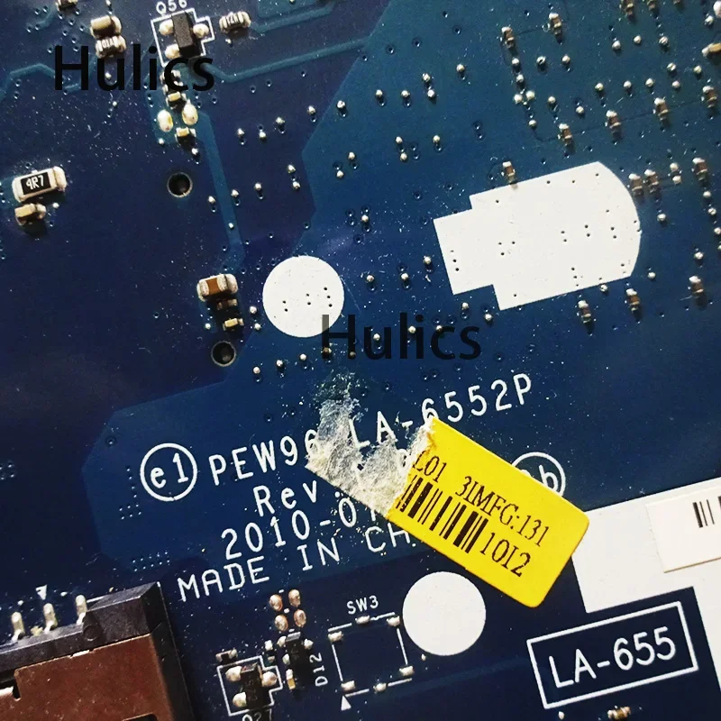 Hulics Used PEW96 LA-6552P NV50A Fit For Acer 5552 5552G Laptop Motherboard MBR4602001 EMachines E442 E642
