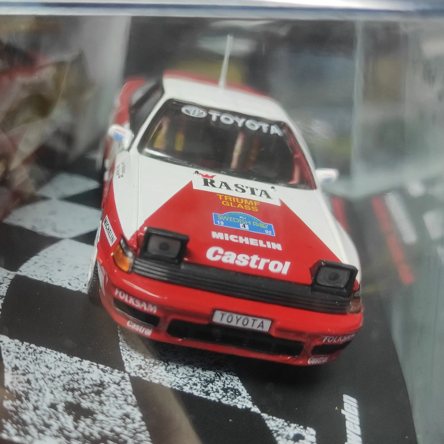 Diecast IXO 1:43 Scale Toyota Celica GT4 Rally 1992 Alloy Car Model