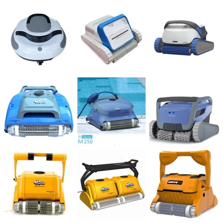 Cross-border Robot Pool Vacuum Automatic Robotic Suction Swimming Pool Cleaner For In Ground Pool Up To 1000 Sq.Ft (120 Mins)