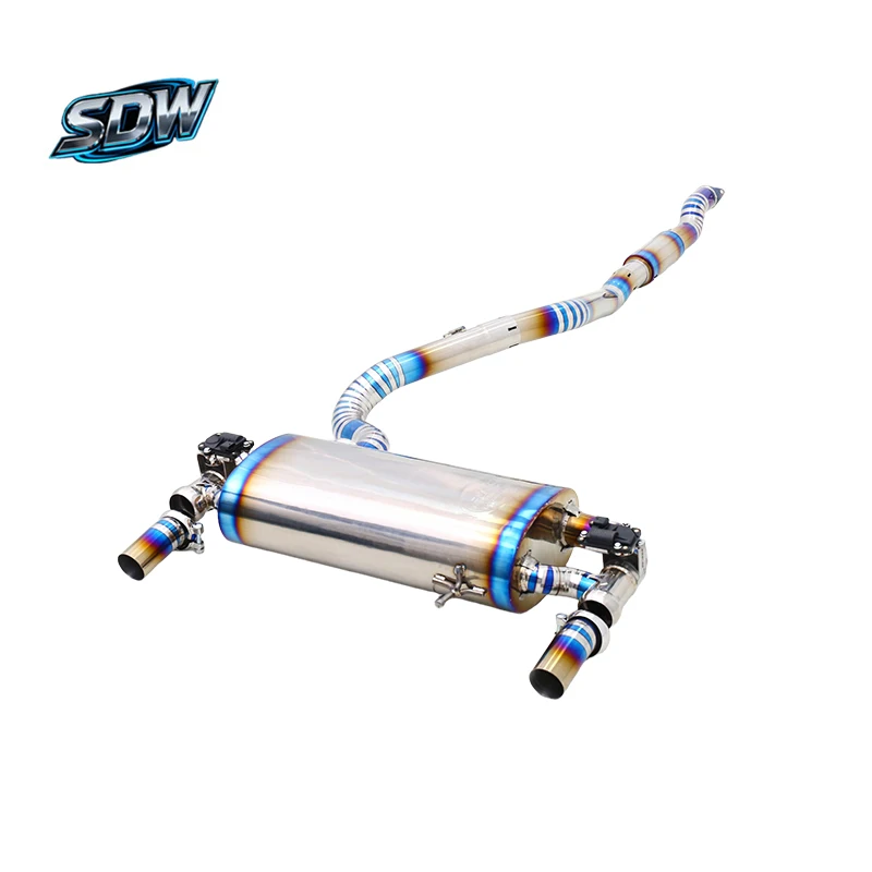 GT / Shelby GT500 Titanium Valvetronic Catback Exhaust System Custom Performance Muffler