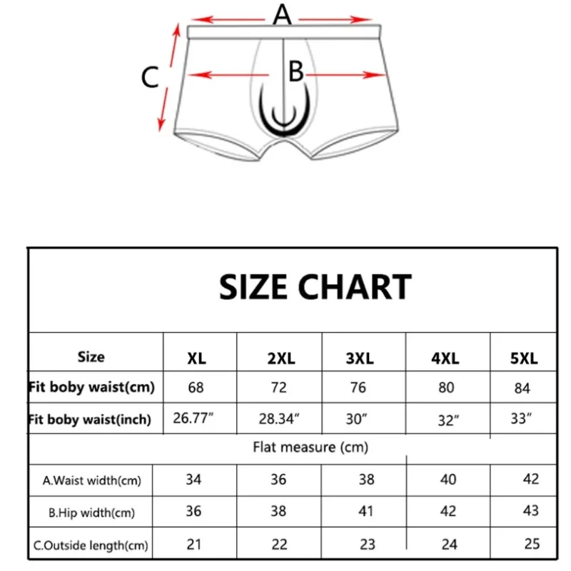 1Pcs Boxer Men Underwear BoxerShorts Man Cotton Underpants Breathable Men Boxers Comfortable Elastic Male Pantie Plus Size L-4XL