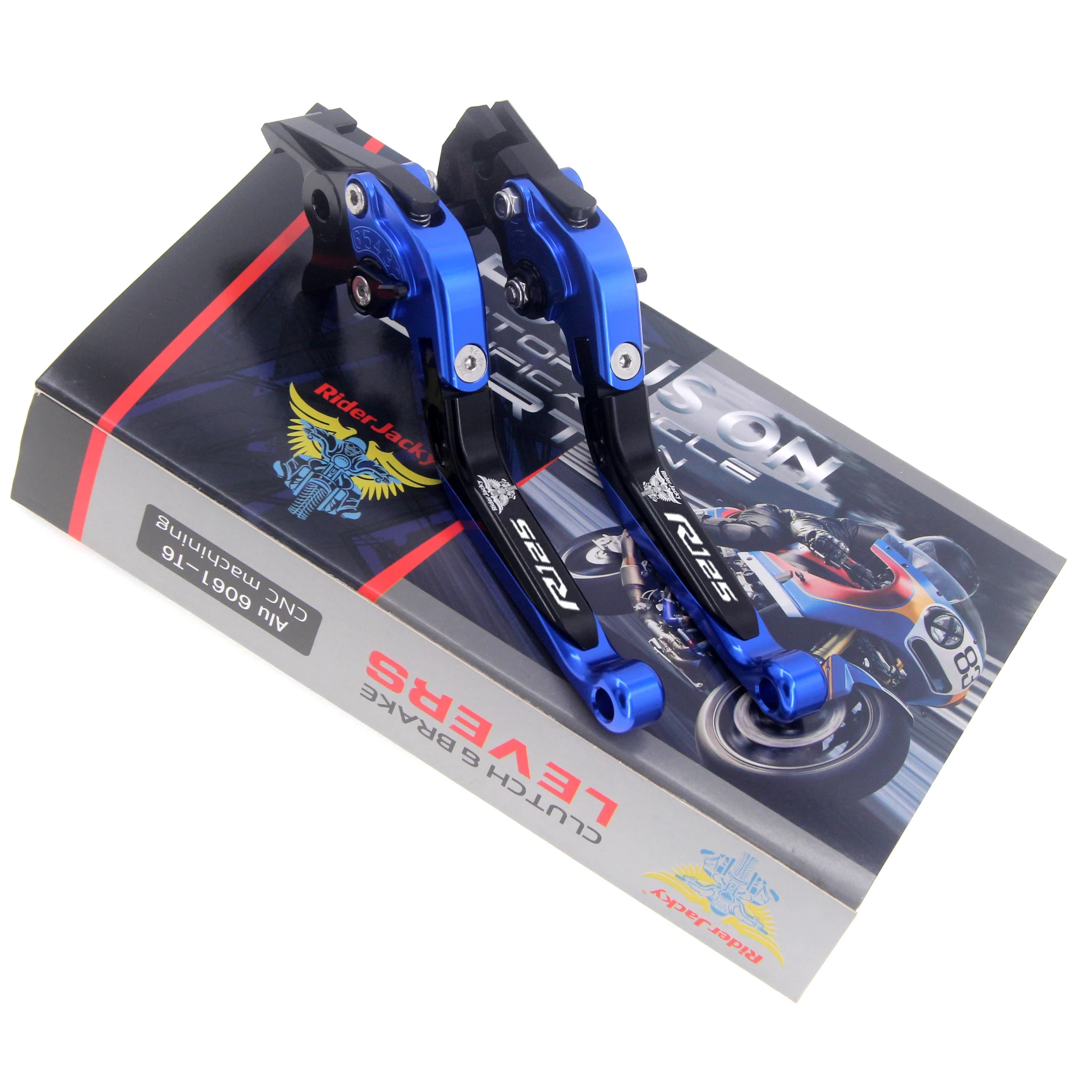 

For Yamaha R125 2008-2011 2009 2010 R 125 YZFR125 Brake Clutch Lever CNC Aluminum Extendable Adjustable Levers Accessories