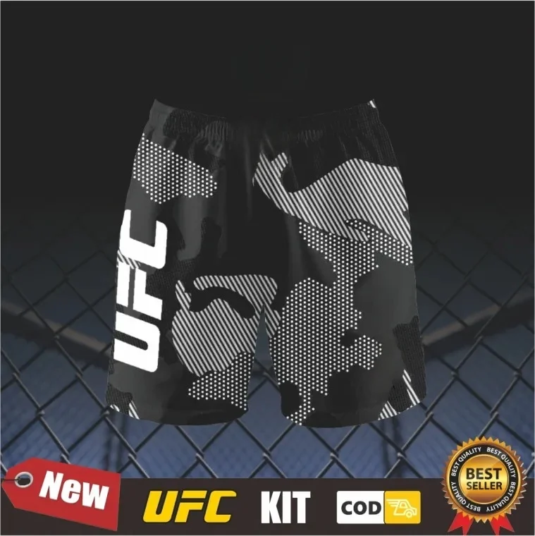 

Новые модные шорты для бокса и единоборств UFC 2026 года для мужчин и женщин, для активного отдыха, унисекс