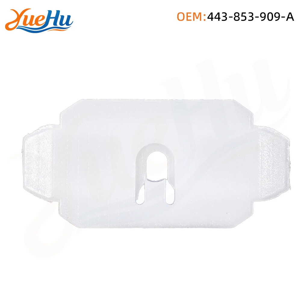 

YUEHU 25PCS Door, Fender & Quarter Panel Moulding Clips Compatible with Volkswagen Audi 80 B3 443-853-909-A