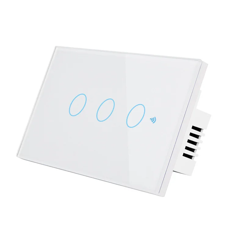 WiFi smart switch, universal for single live wire and neutral wire, 120 type, APP timing switch