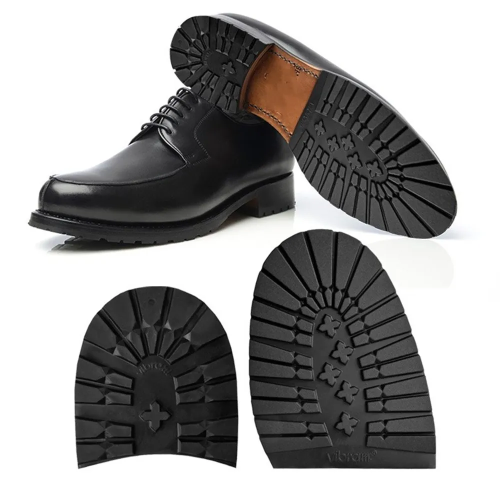 Suelas de zapatos de goma gruesas para hombre, zapatos antideslizantes de repuesto DIY, suela exterior resistente al desgaste, alfombrilla inferior, accesorios para zapatos