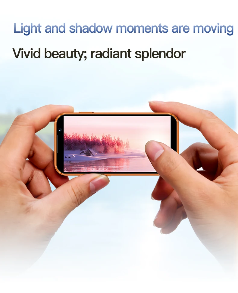 2026 SERVO 3G Super Mini Smartphone Android 9.0 OS 2GB+16GB WiFi Hotspot Play Store Face ID 3.0" Pocket Smart Phone 2SIM Standby
