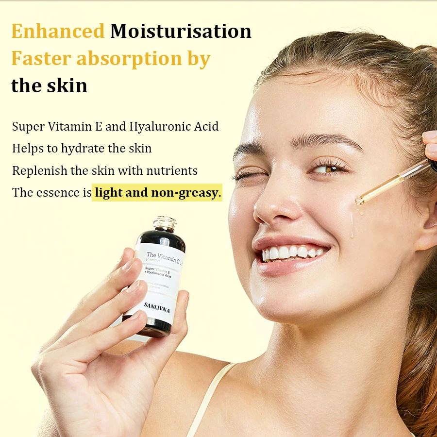 مصل فيتامين C 23% لإزالة البقع الداكنة وتفتيح البشرة، مصل الوجه المضاد للشيخوخة، تركيبة تبييض، العناية بالبشرة الزجاجية #6