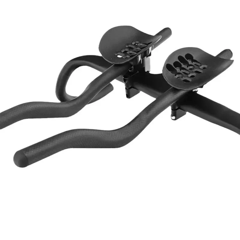Lightweight Carbon Fiber Bike Handlebar High Strength Road MTB Cycling Bar Extension Rod Durable Bicycle Parts Accessory High