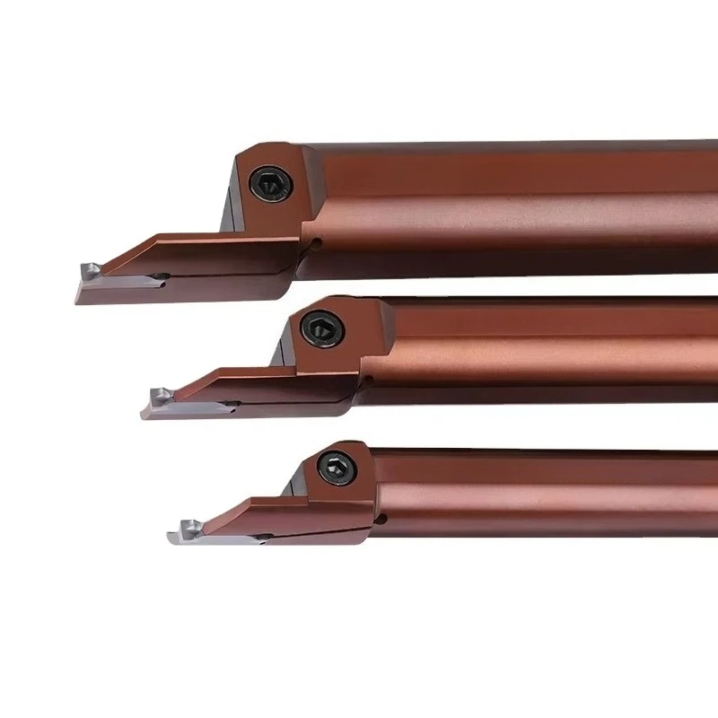 Large Depth Double Head Internal CNC Lathe Slot Milling Cutter End Face Slotting Turning Tool Holder
