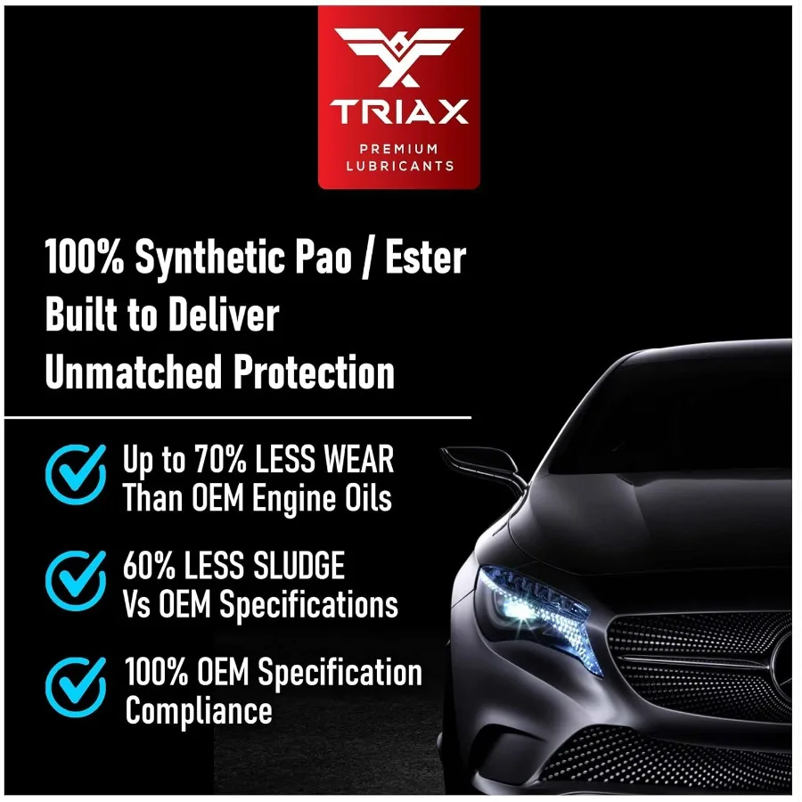 زيت محرك Euro LX 5W-40 Full Syn - متوافق مع BMW LL01، MB 229.5، 226.5، Audi/VW 502.00، 505.00، MS-12991، Porsche A40 (5 #5