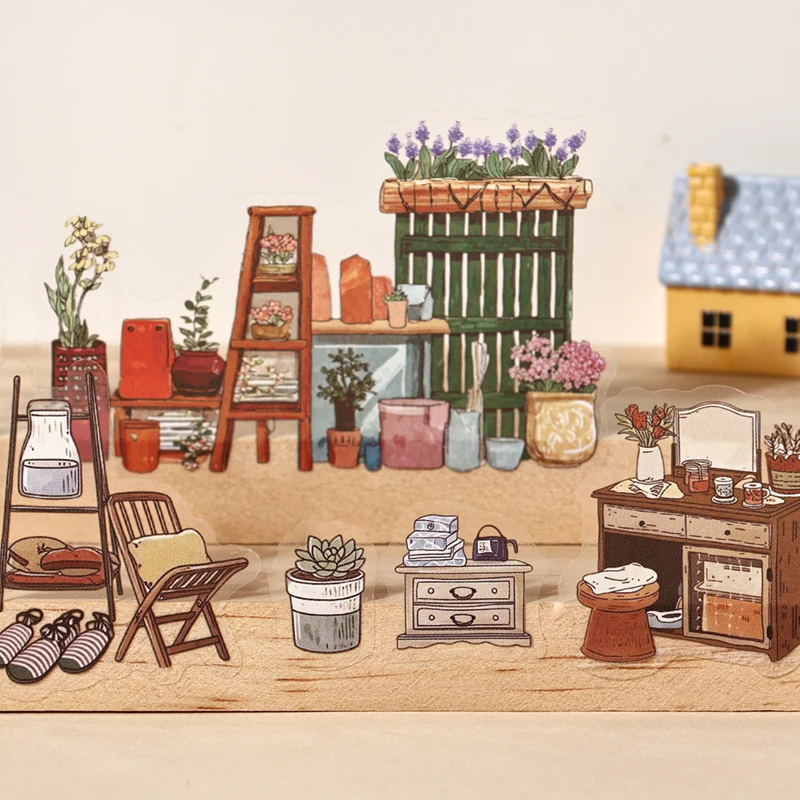 48 Sheets Warm House Scenery S - Home Decor Catalog 评论和价格