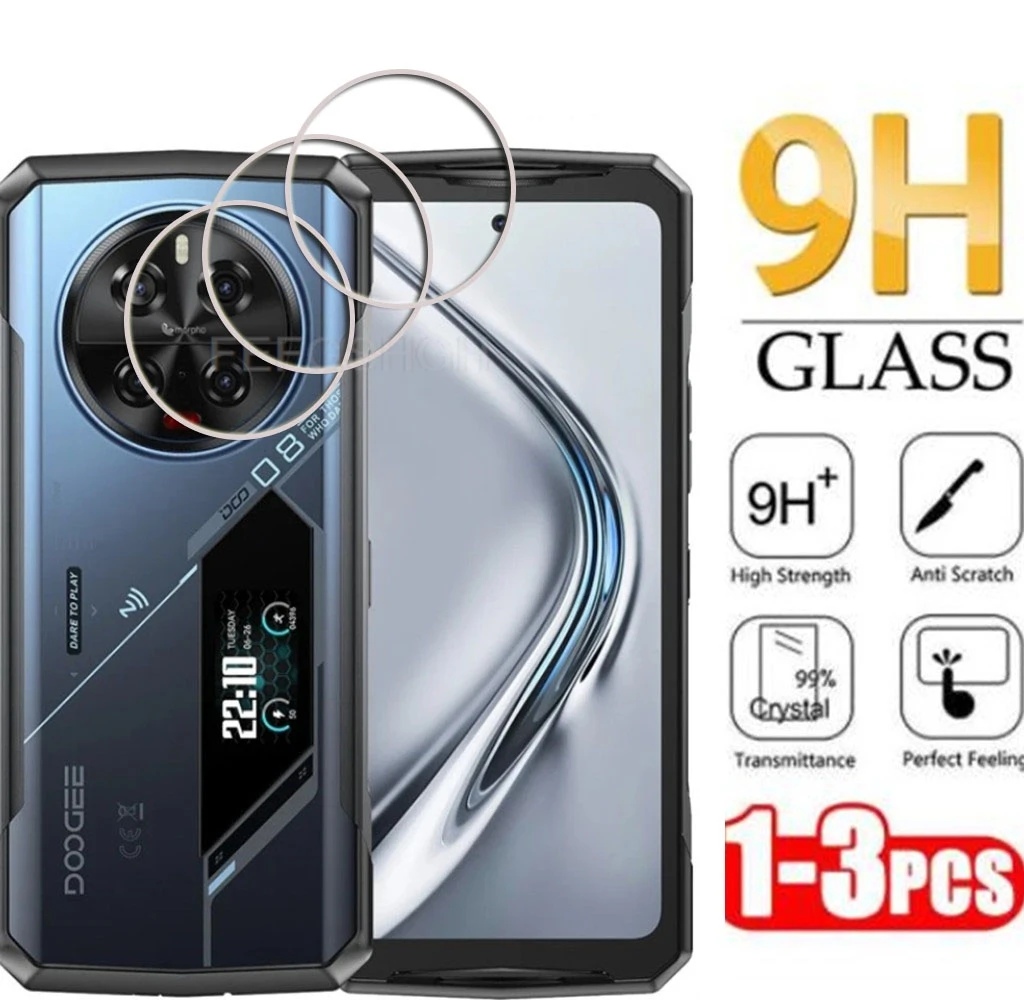 3D 9H HD Camera Lens Film  For Doogee V40 Pro 6.78" DoogeeV40Pro DoogeeV40 V40Pro Tempered Glass Back Protector Cover