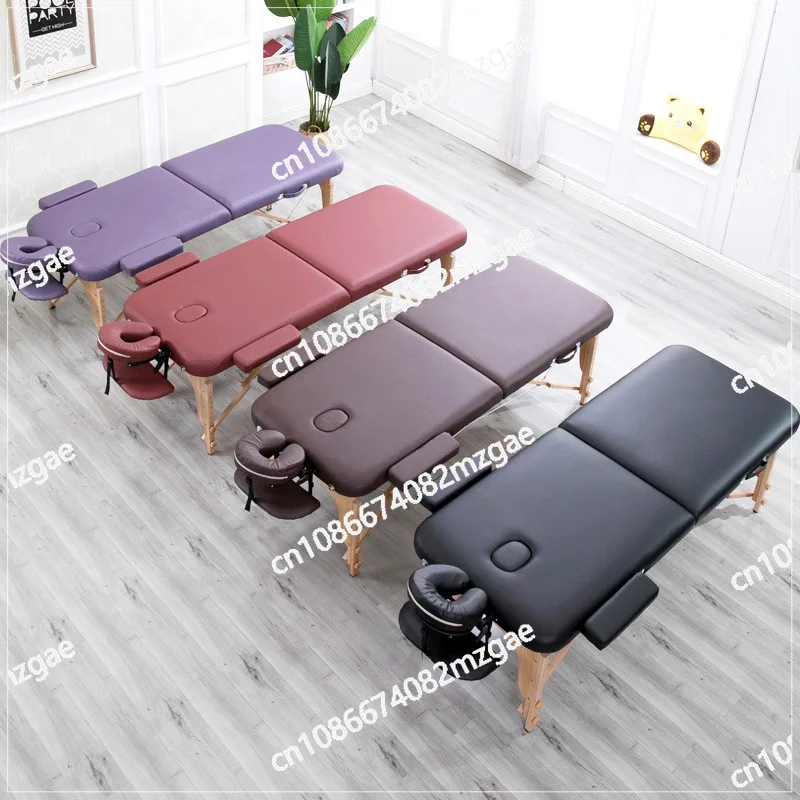 

(60 * 185 square pillow)Massage Be and Furniture Spa Stretchers Folding Table Furniture Beauty Salon Lash Luxury Massage