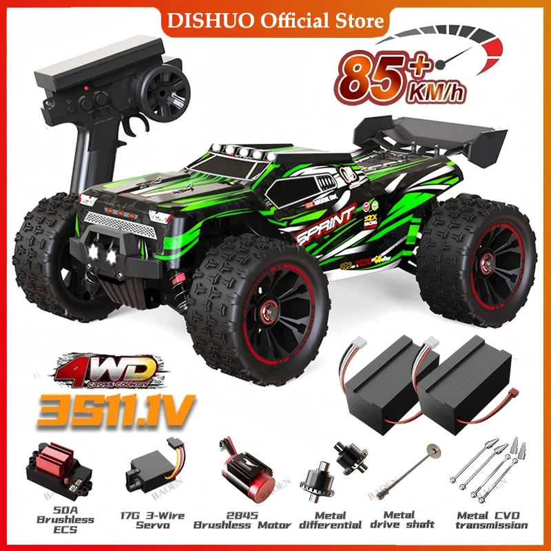 

SCY9522PRO 85KM/H High Speed RC Car Brushless 4WD Off-Road Drift Remote Control Car 1:16 Professional Racing Cars SCY9522 50KM/H