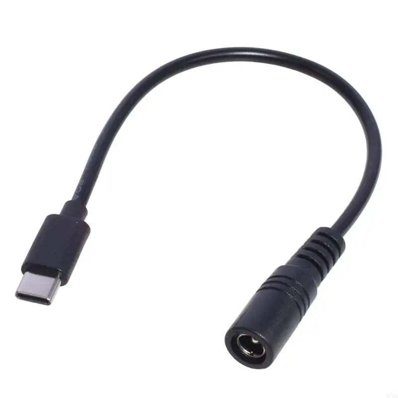 Кабель питания 573A типа C к постоянному току, разъем постоянного тока 5,5x2,1 мм, разъем зарядный кабель 5 В для модема,