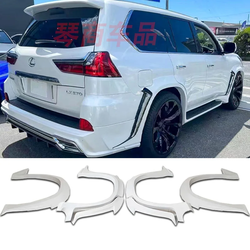 

Wheel Opening Flare Molding Applicable For Lexus LX570 Carbon fiber Wheel Eyebrow Wide WALD Body Body Kit