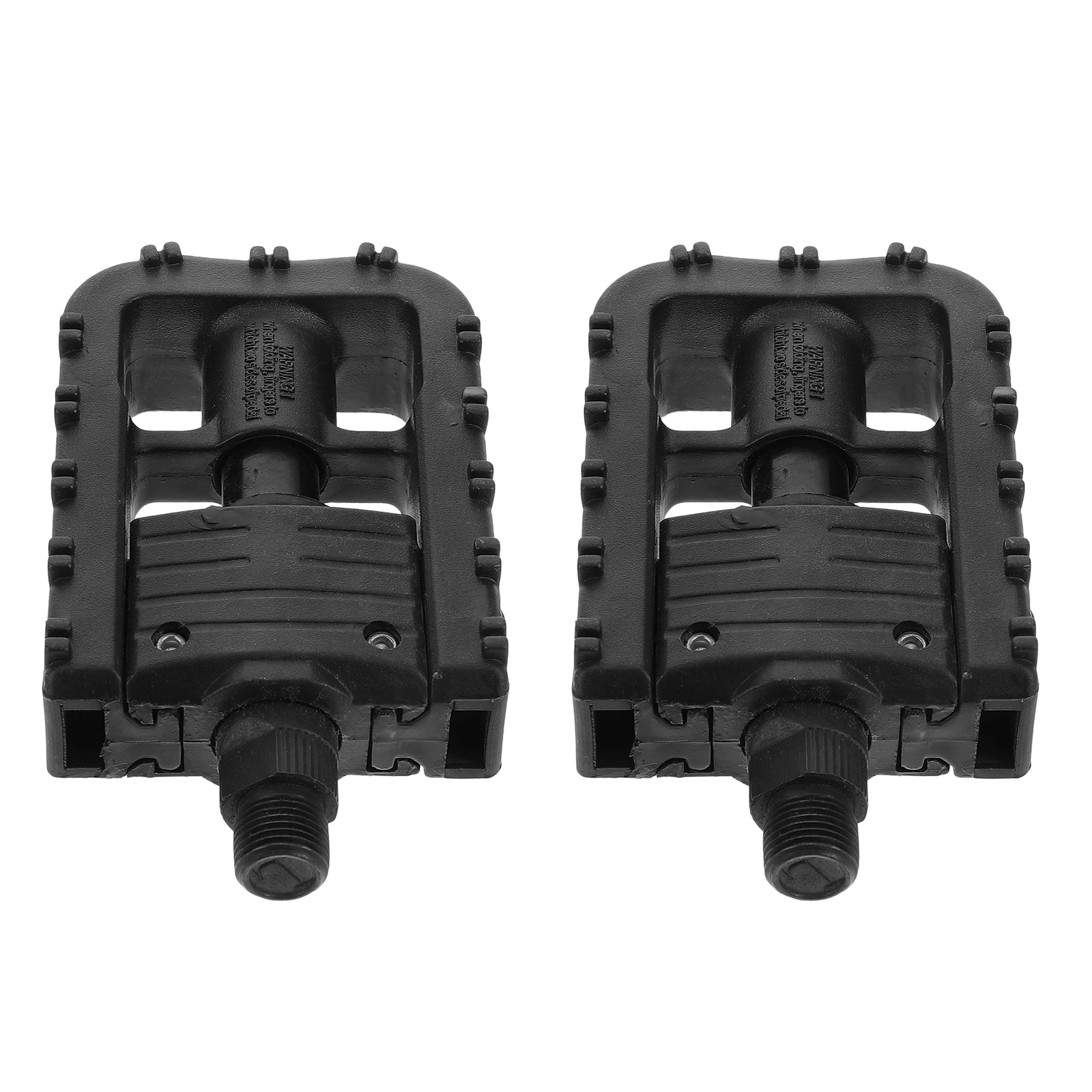 

2pcs Foldable Foot Pedal Bearings Ergonomic Nonslip Plastic Flat Pedals for Mountain Biking Childrens Bicycle Platform