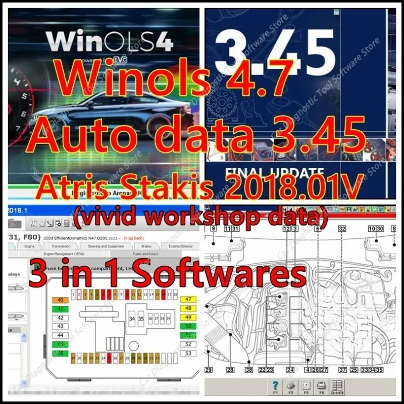 

Winols 4.7 Full Activated + Damos 2021 Auto Data 3.45 + Vivid Workshop Data, многоязычная версия Atris-2018.01, все автомобильные данные