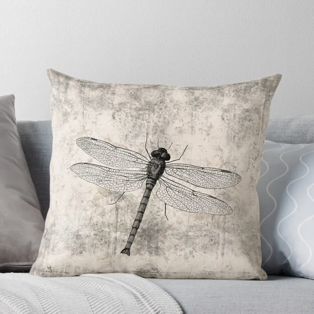 

Vintage Dragonfly Throw Pillow Luxury Pillow Cover Sofa Covers